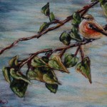 The Little Bird Hope, 8×10 pastel on card