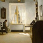 Peter Ilsted, "Girl Reading"