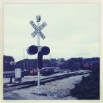 Train Crossing, original photography